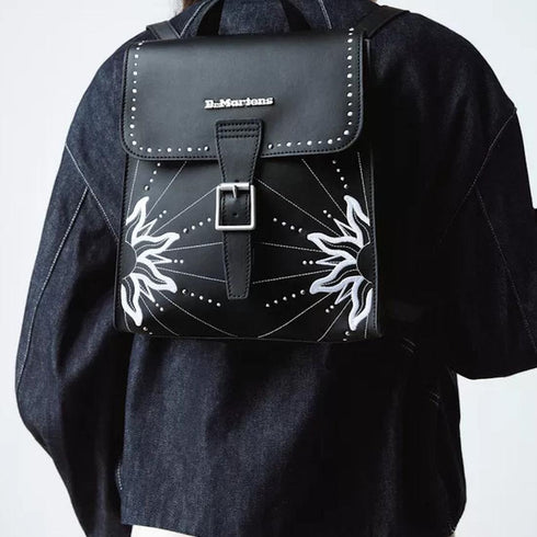 Dr Martens Mini Genix Nappa Leather Backpack Black